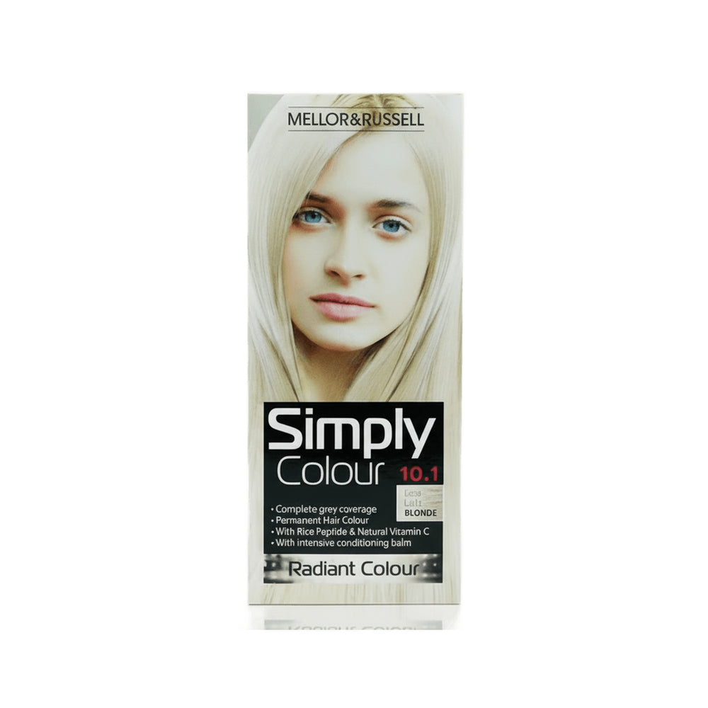 Simply Colour Permanent Hair Colour Extra Light Blonde 10.1