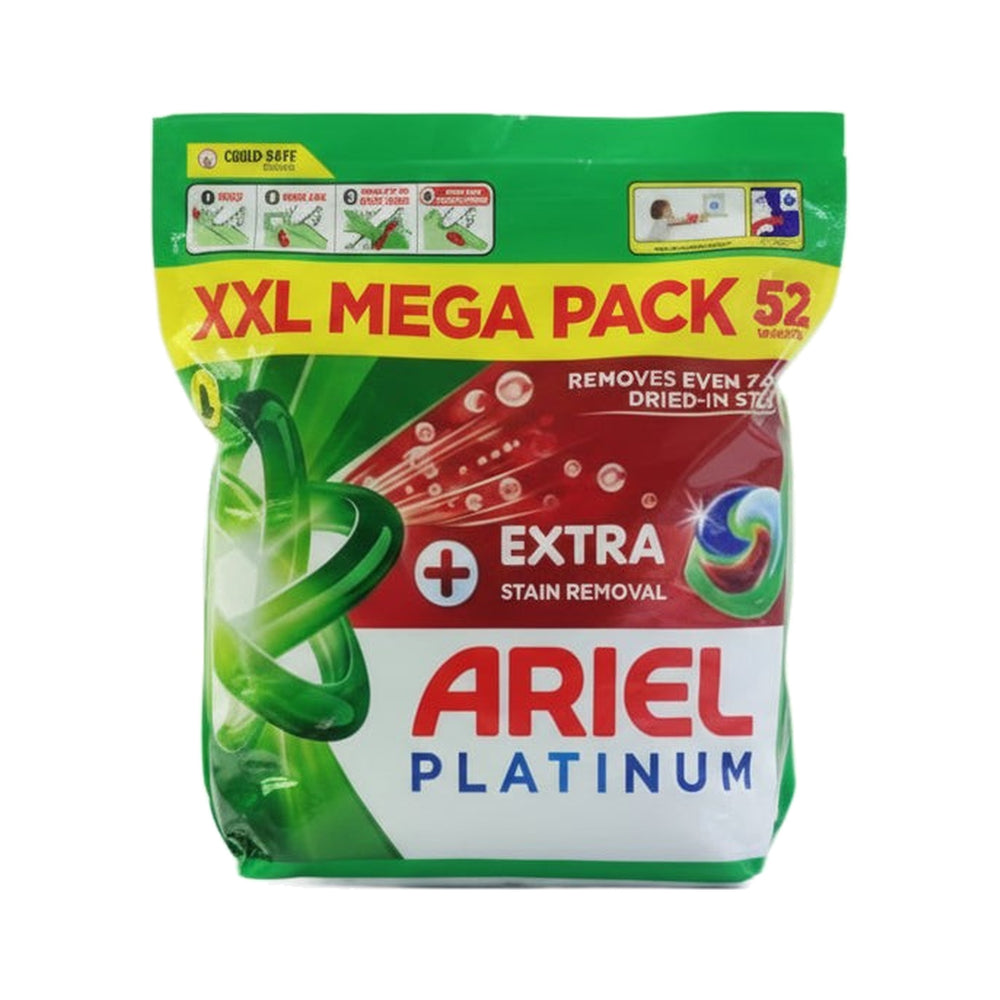 Ariel Pods Mega Platinum Extra 52 Washes