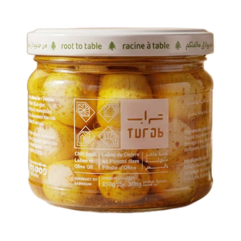 Turab Chili Goat Labne Balls in Olive Oil 350g