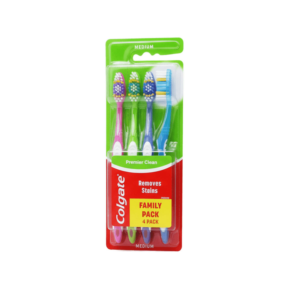 Colgate Toothbrush Premier Clean 4pkt