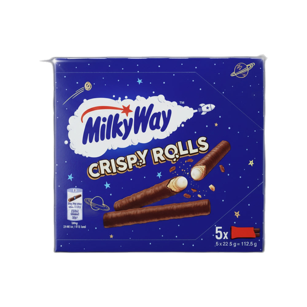 Milky Way Crispy Rolls (5) 112.5g