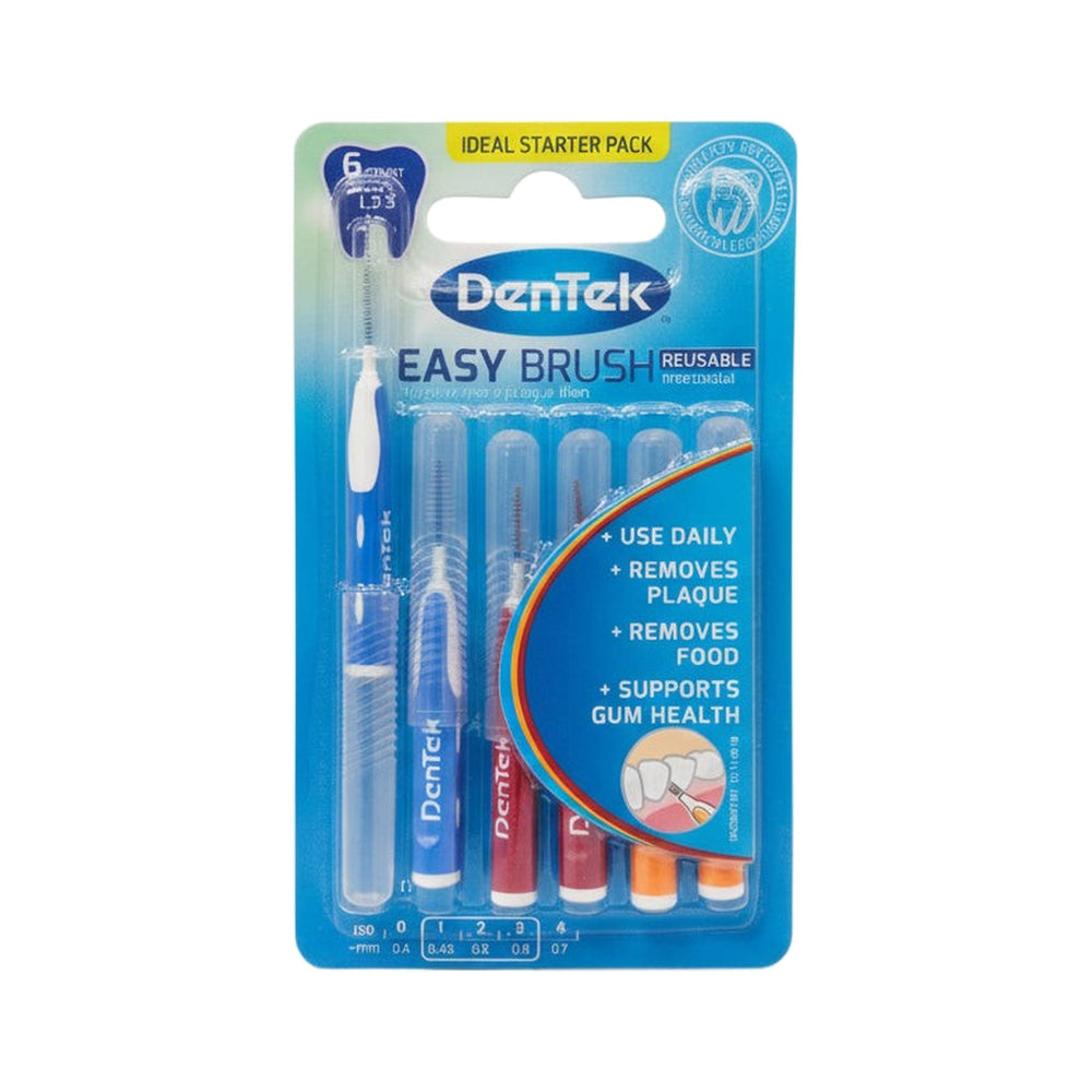 Dentek Interdental Brushes Assorted 6 Pack