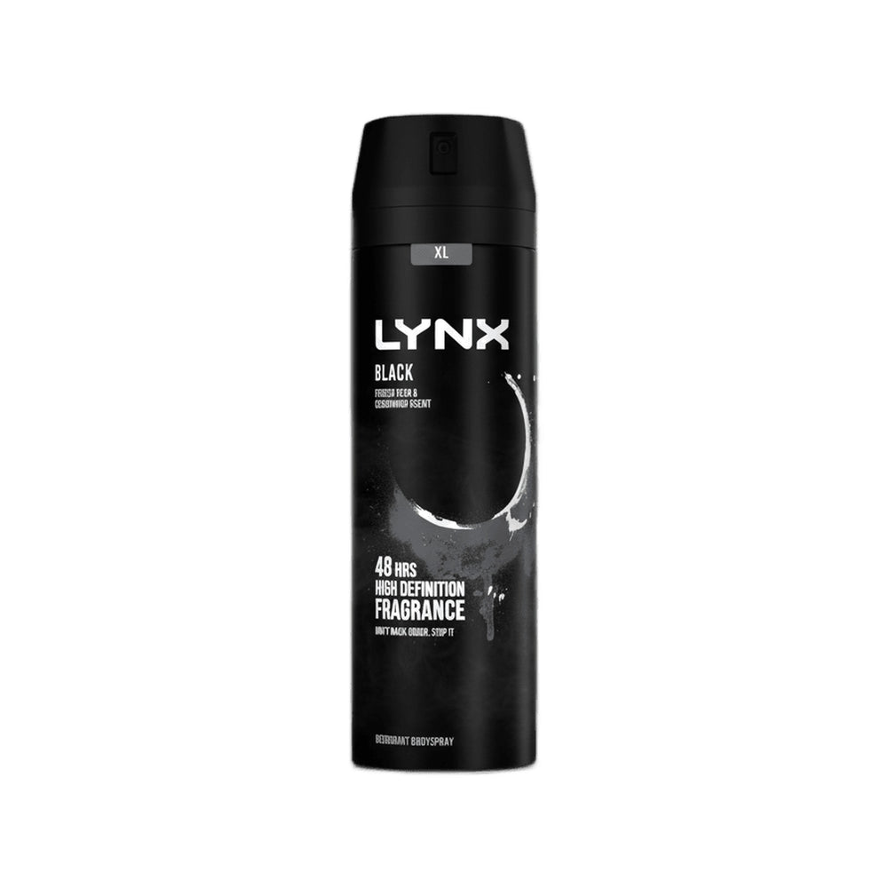 Lynx Black Body Spray 200ml | 100% Original, Imported from UK ๐ฌ๐ง