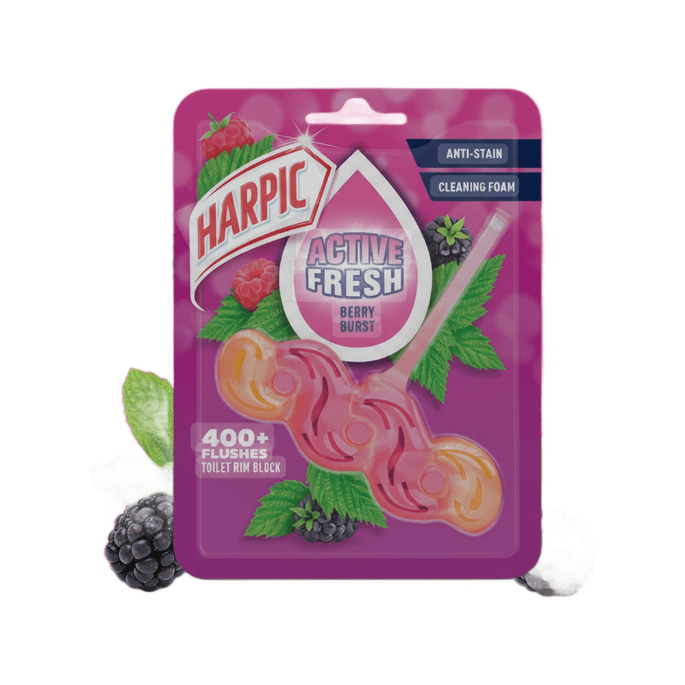 Harpic Rim Block Berry Burst 35g