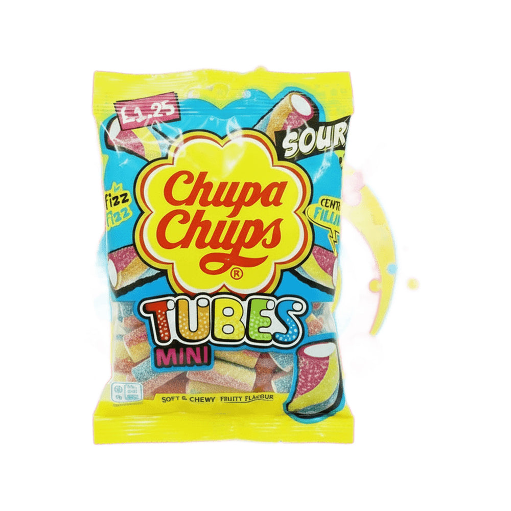 Chupa Chups Sour Mini Tubes 120g