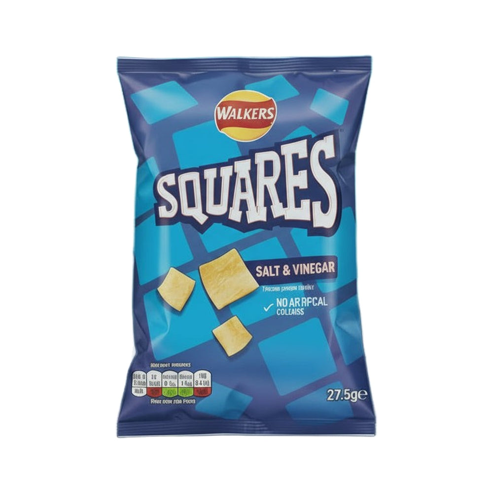 Squares Crisps Salt & Vinegar