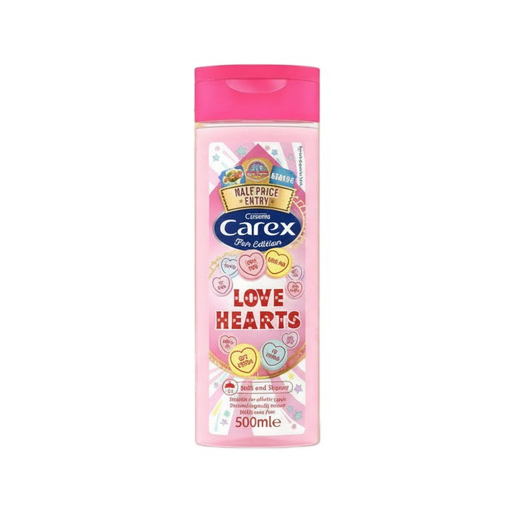 Carex Shower Gel Love Hearts 500ml