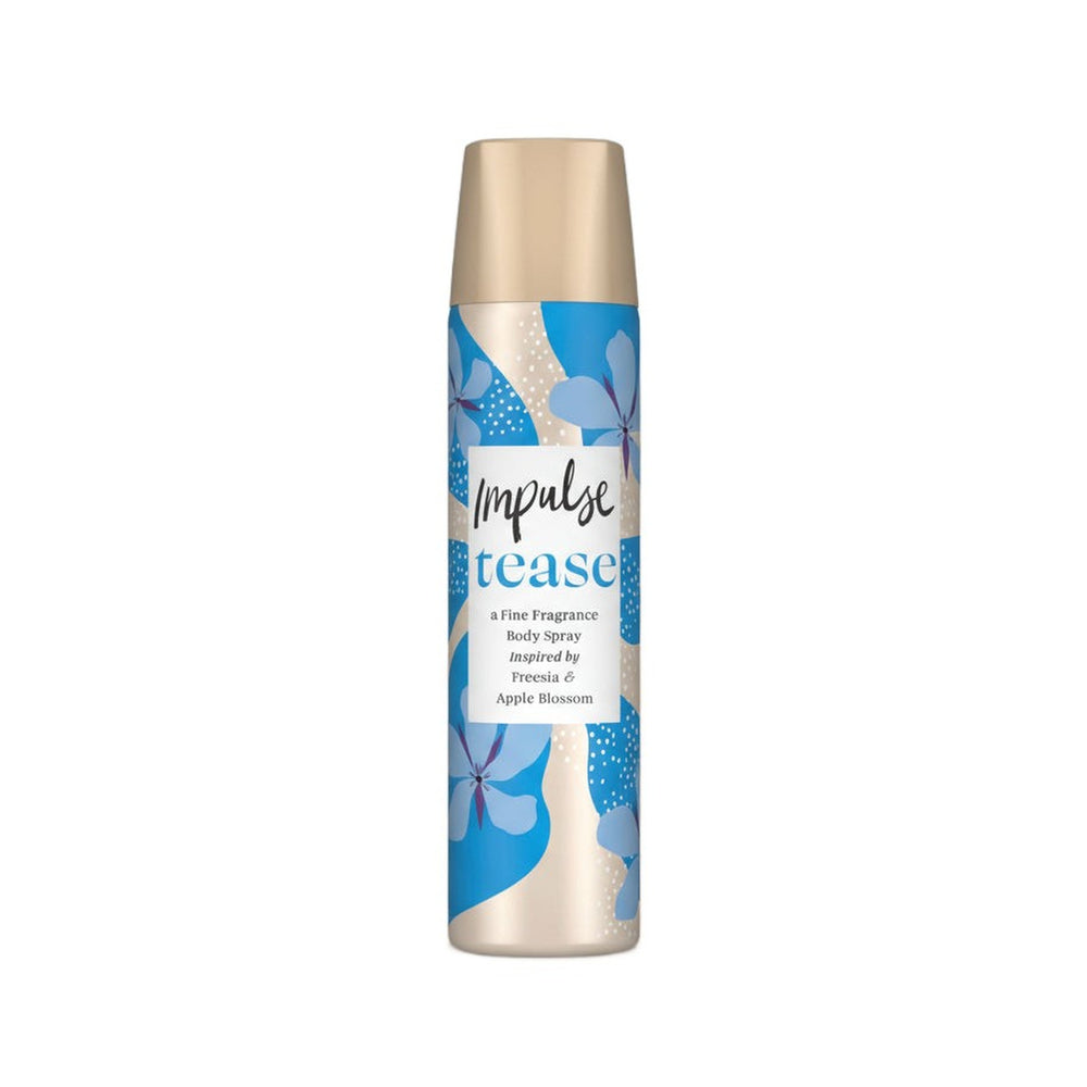 Impulse Body Spray Tease 75ml – Flirty Feminine Fragrance