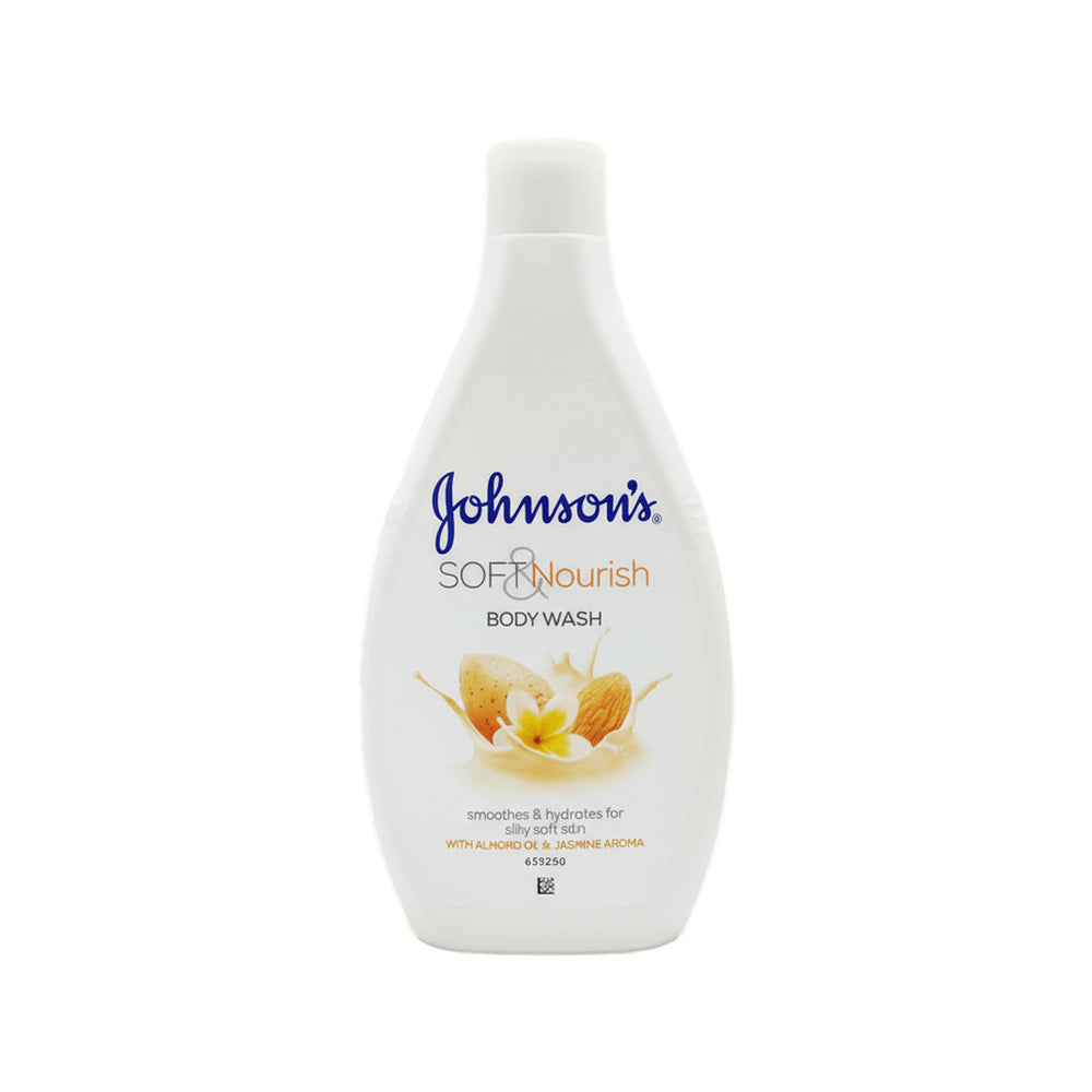 Johnson's Soft Nourish Body Wash 400ml