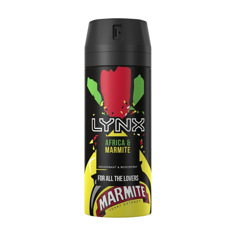 Lynx Africa & Marmite Limited Edition Body Spray 150ml | 100% Original, Imported from UK ๐ฌ๐ง