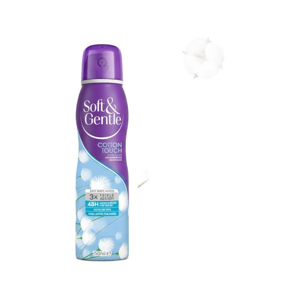 Soft & Gentle Deodorant Cotton Touch 150ml