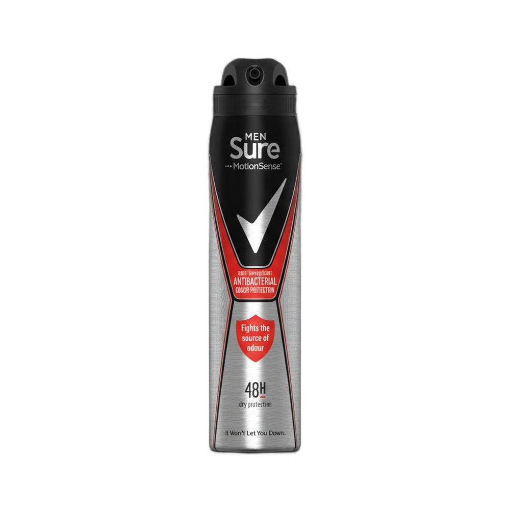 Sure Deodorant Men Anti Bacterial 250ml