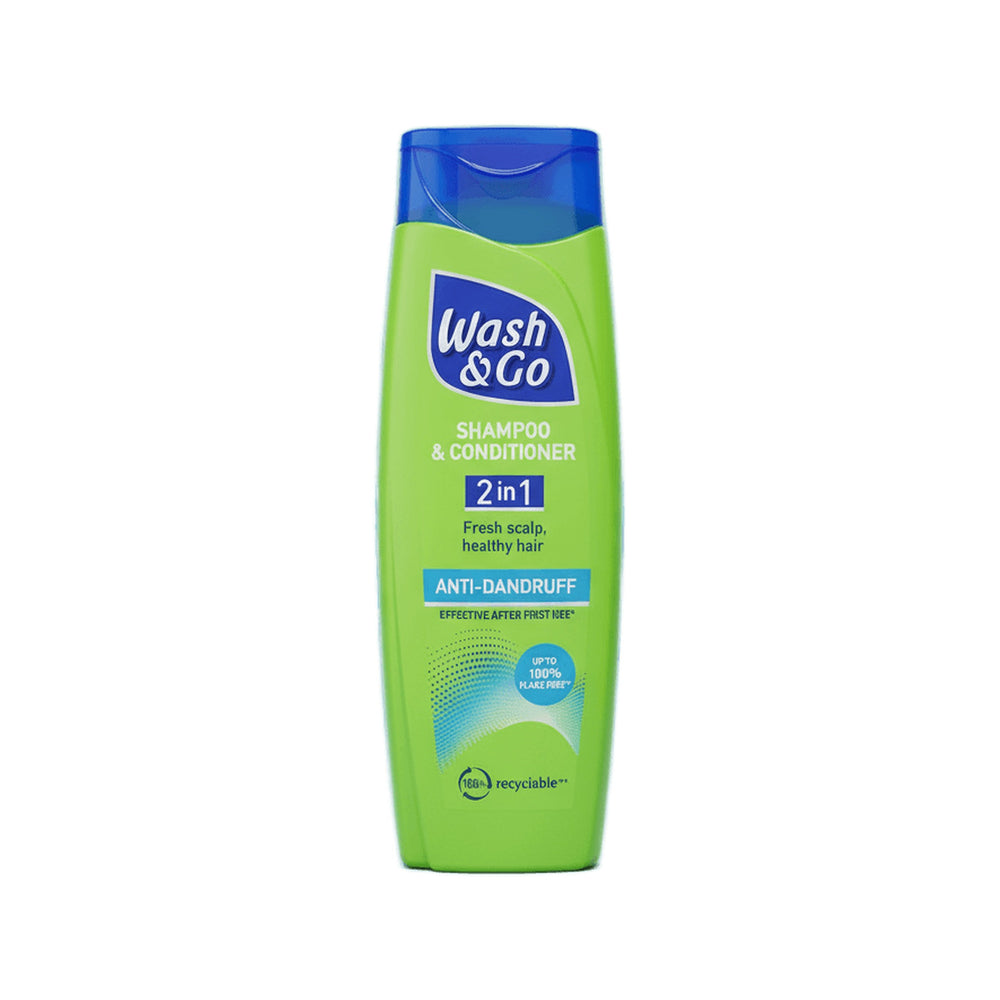 Wash & Go Shampoo 2 in 1 Anti Dandruff 200ml