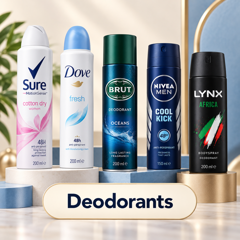 Deodorants & Antiperspirants