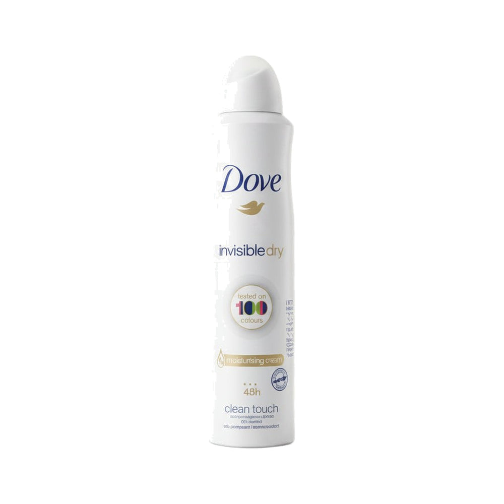 Dove Antiperspirant Women Clean Touch Invisible Dry 250ml