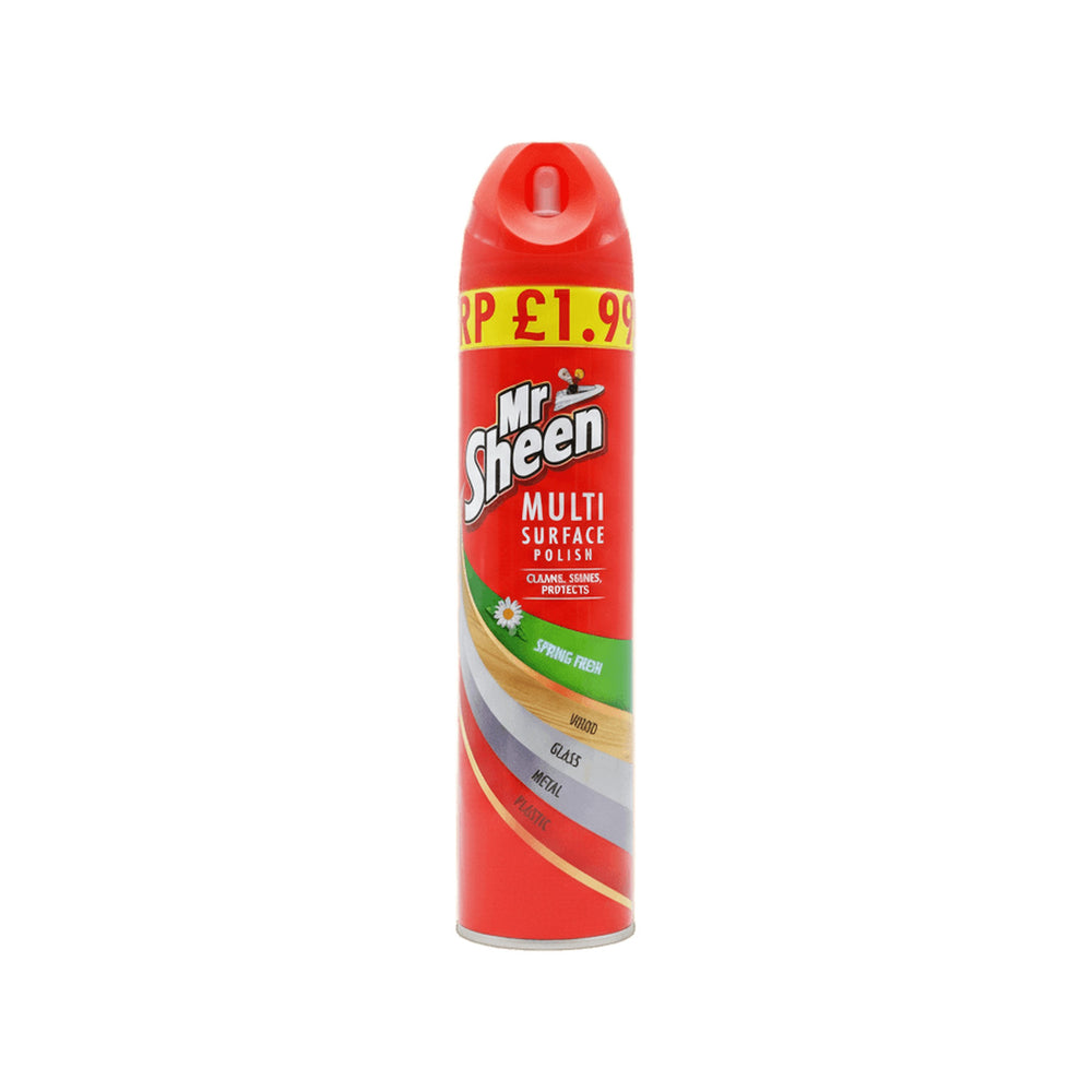 Mr Sheen Spring Fresh Multi-Surface Polish 250ml