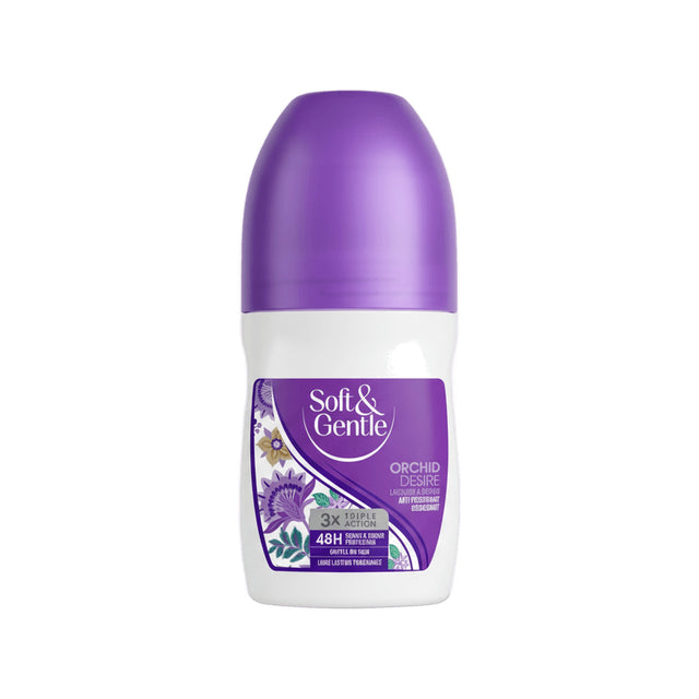 Soft & Gentle Roll on Deod Orchid Desire 50ml