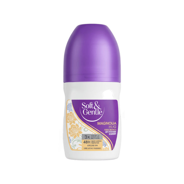 Soft & Gentle Roll on Deod Magnolia Hug 50ml