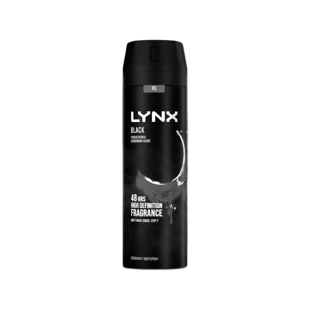 Lynx Black Body Spray 200ml | 100% Original, Imported from UK 🇬🇧