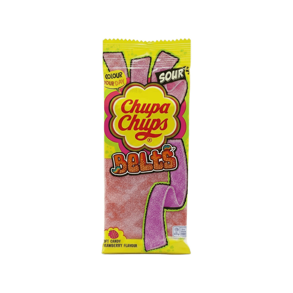 Chupa Chups Strawberry Belts 90g