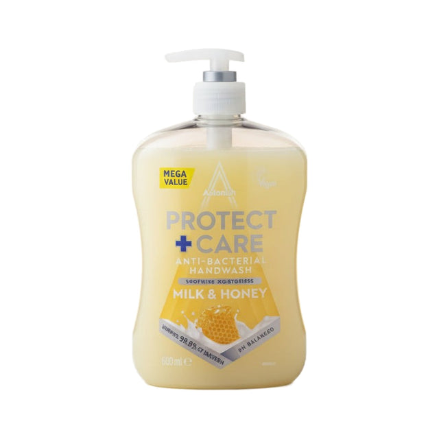 Astonish Handwash Antibac Milk & Honey 600ml