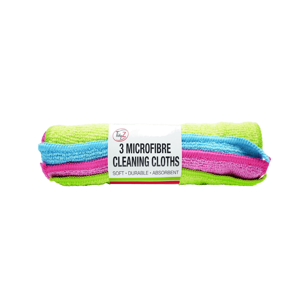 Tidyz Microfibre Cleaning Cloths 3 Pack