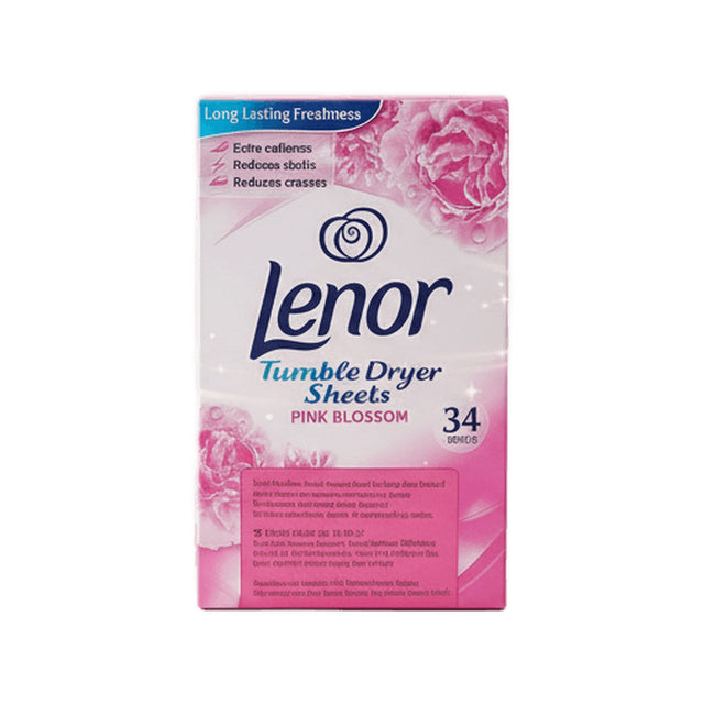 Lenor Pink Blossom Dryer Sheets