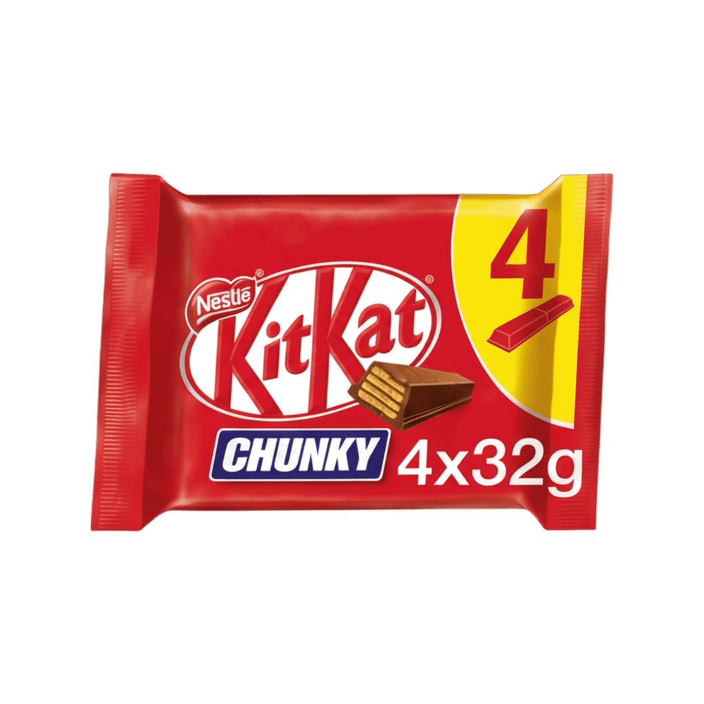 Nestle KitKat Chunky 4 Pack 128g