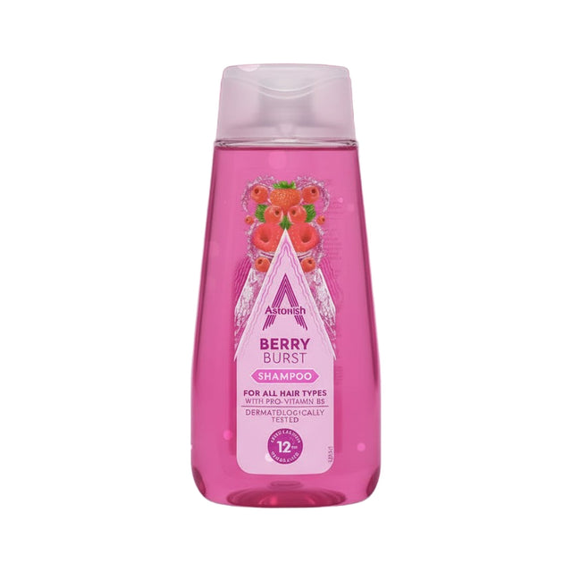 Astonish Hair Shampoo Berry Burst 375ml