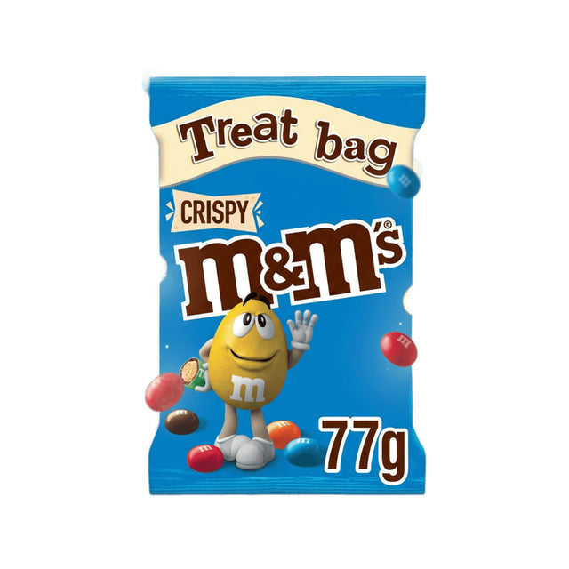 M & M Crispy Treat Bag 77g