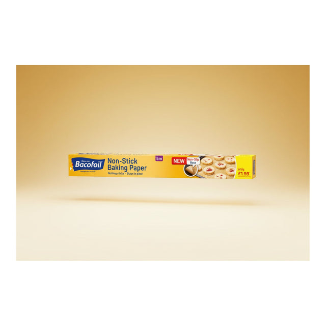 Bacofoil Baking Paper Non Stick 5mtr
