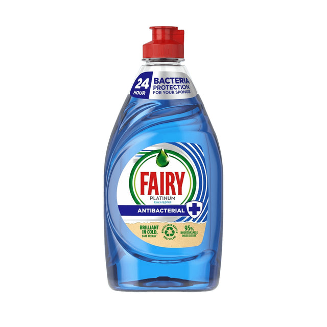 Fairy Dish Washing Liquid Platinum Antibacterial 383ml