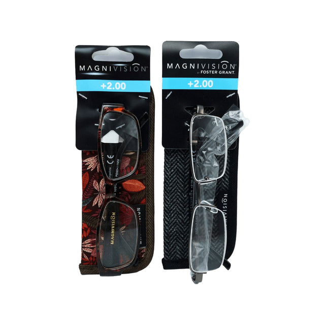 Foster Grant Reading Glasses +2.00 (Pack of 25)