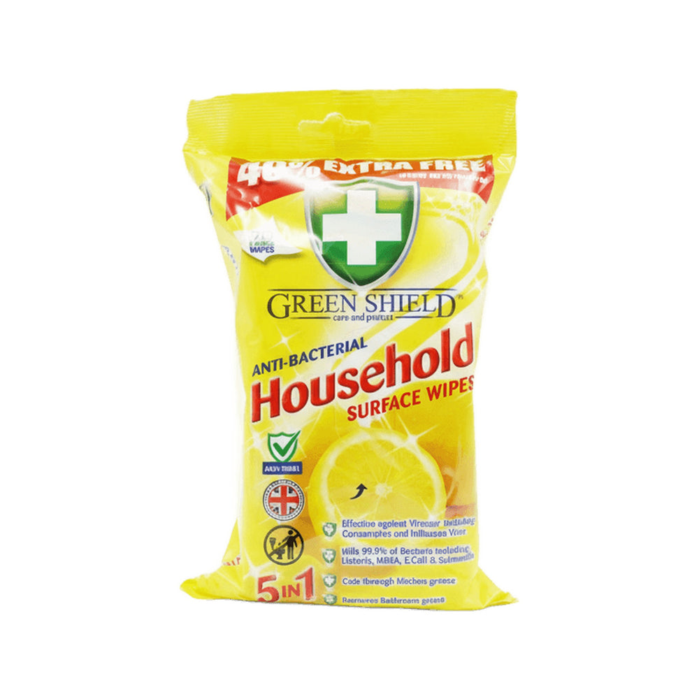 Greenshield Wipes Antibac Household Surface 70 Pack