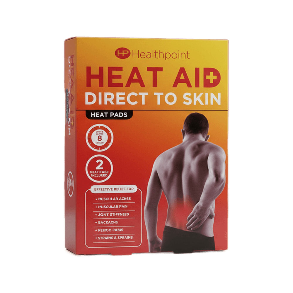 Heat Aid Heat Patch Direct to Skin 2 Pack