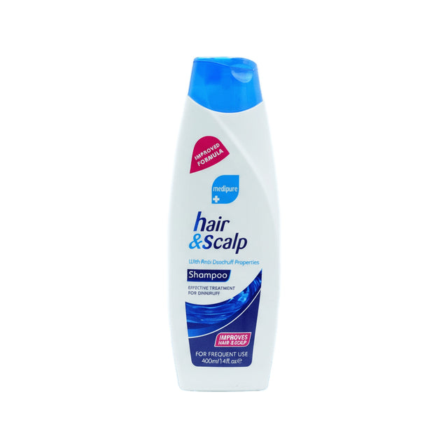 Medipure Hair & Scalp Anti-Dandruff Shampoo 400ml | 100% Original, Imported from UK 🇬🇧