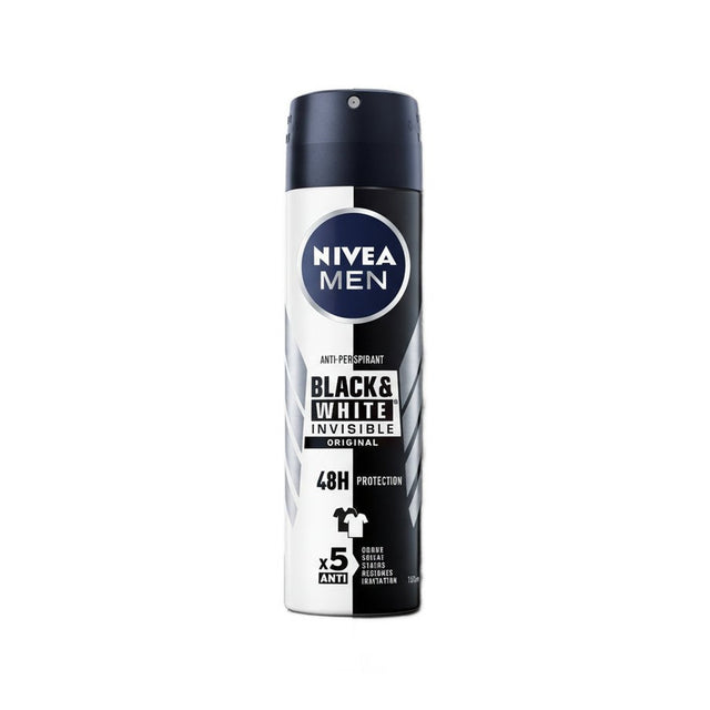 Nivea Men Antiperspirant Invisible Black & White 150ml