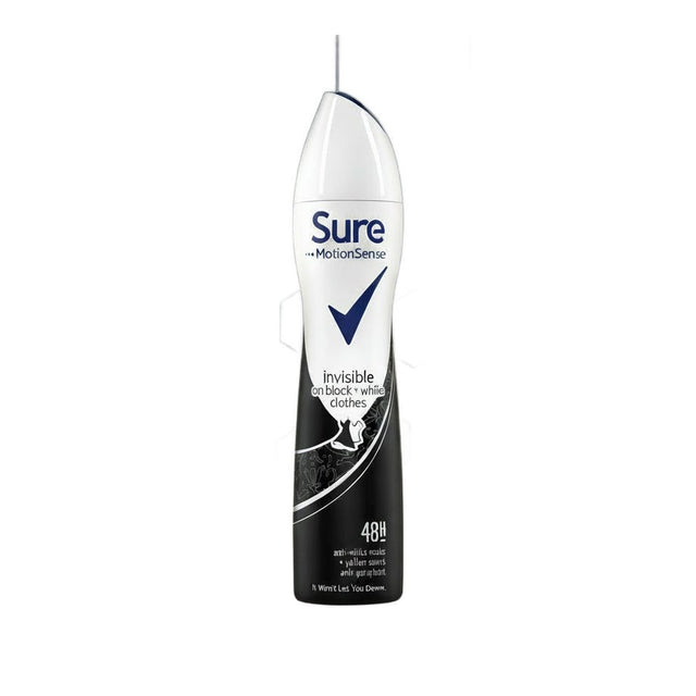 Sure Anti-Perspirant Invisible Black & White 250ml
