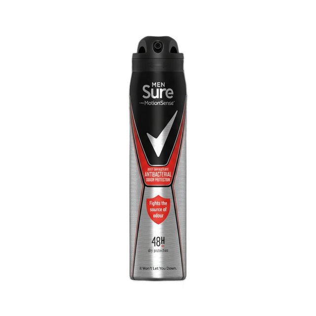 Sure Deodorant Men Anti Bacterial 250ml