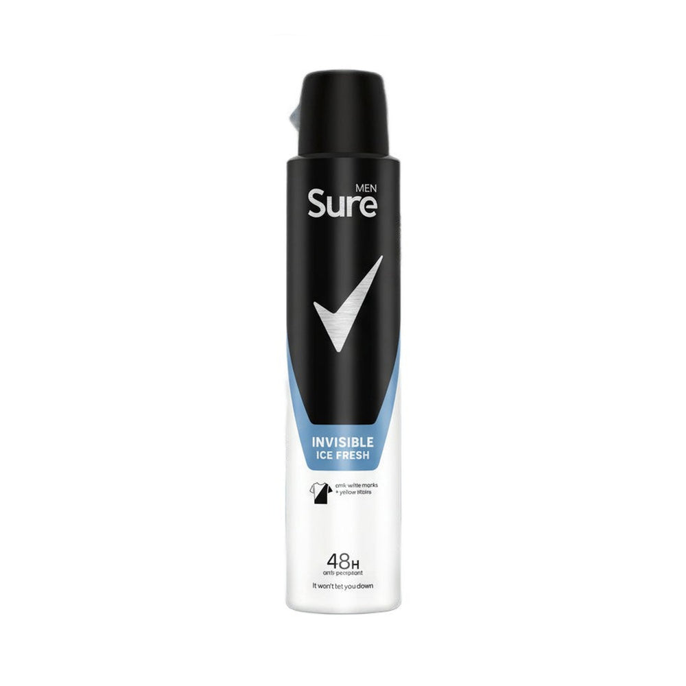 Sure Men Antiperspirant Invisible Ice 200ml